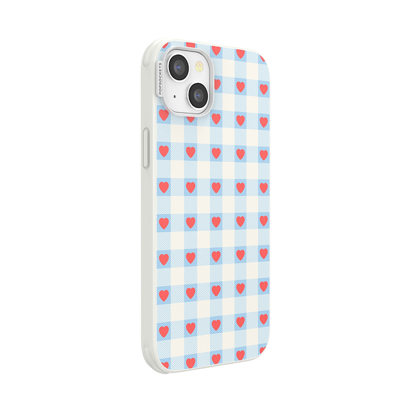 Berry Sweet Gingham &mdash; iPhone 14 Plus MagSafe Case image number 1