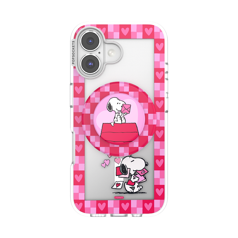 Snoopy's Love Notes &mdash; iPhone 16 MagSafe Case image number 0