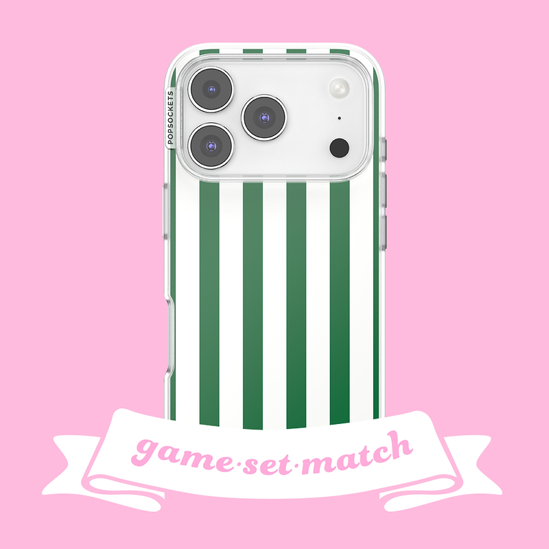 Club Stripe Green &mdash; iPhone 15 Pro MagSafe Case image number 2