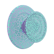 Crackle Reef Printed Sugar Plum &mdash; MagSafe PopGrip image number 1