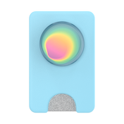 Butterfly Pea Blue Boca Aura &mdash; MagSafe PopWallet+ image number 2