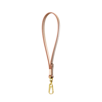 Vegan Leather Tan — Phone Wristlet