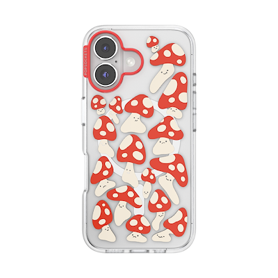 Red Shrooms &mdash; iPhone 16 MagSafe Case