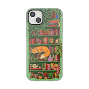 Storied Shelves Green &mdash; iPhone 14 Plus MagSafe Case image number 1