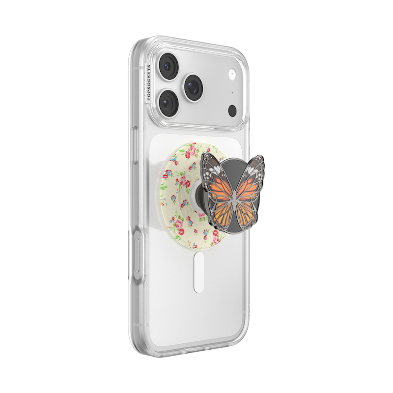 Enamel Butterfly Monarch &mdash; MagSafe PopGrip image number 9