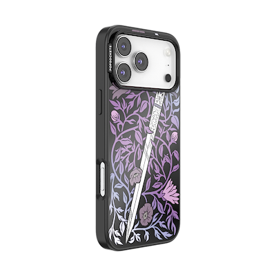 Secondary image for hover Mirror Thorny Blade Lavendar — iPhone 17 Pro Max MagSafe Case