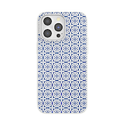 Navy Mosaic &mdash; iPhone 15 Pro Max MagSafe Case image number 1