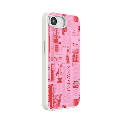 Secondary image for hover Hot off the Press Pink &mdash; iPhone 16E MagSafe Case