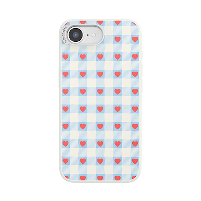 Berry Sweet Gingham &mdash; iPhone 16E MagSafe Case