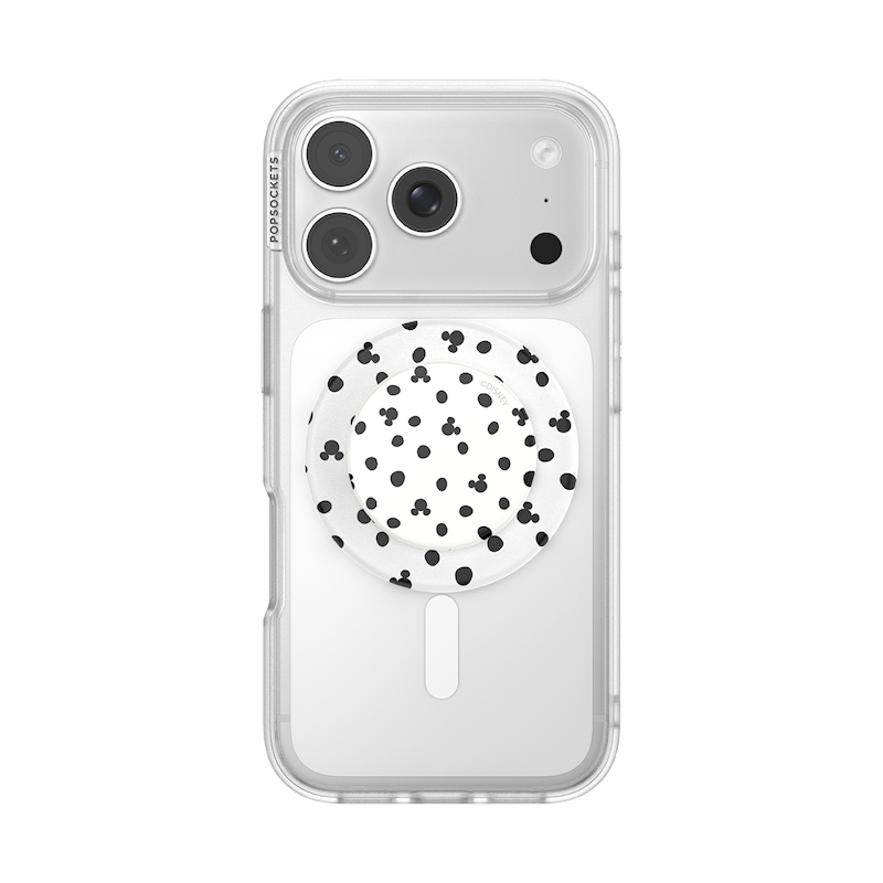Mickey Polka Dot White &mdash; MagSafe PopGrip image number 4