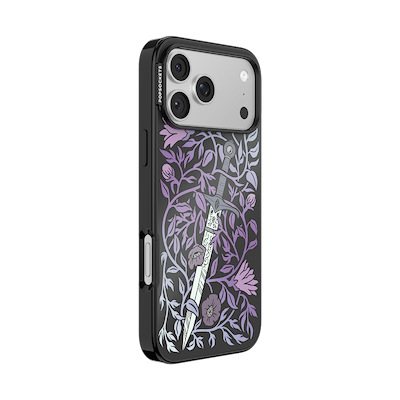 Secondary image for hover Mirror Thorny Blade Lavender &mdash; iPhone 18 Pro Max MagSafe Case