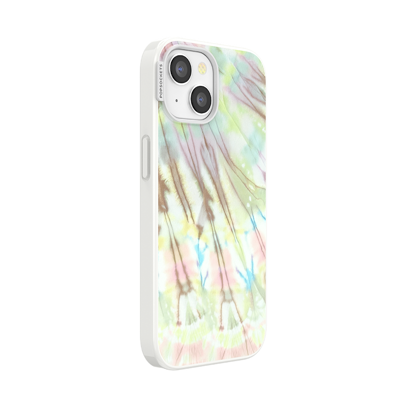 Coastal Tie-Dye Green &mdash; iPhone 15 MagSafe Case image number 1