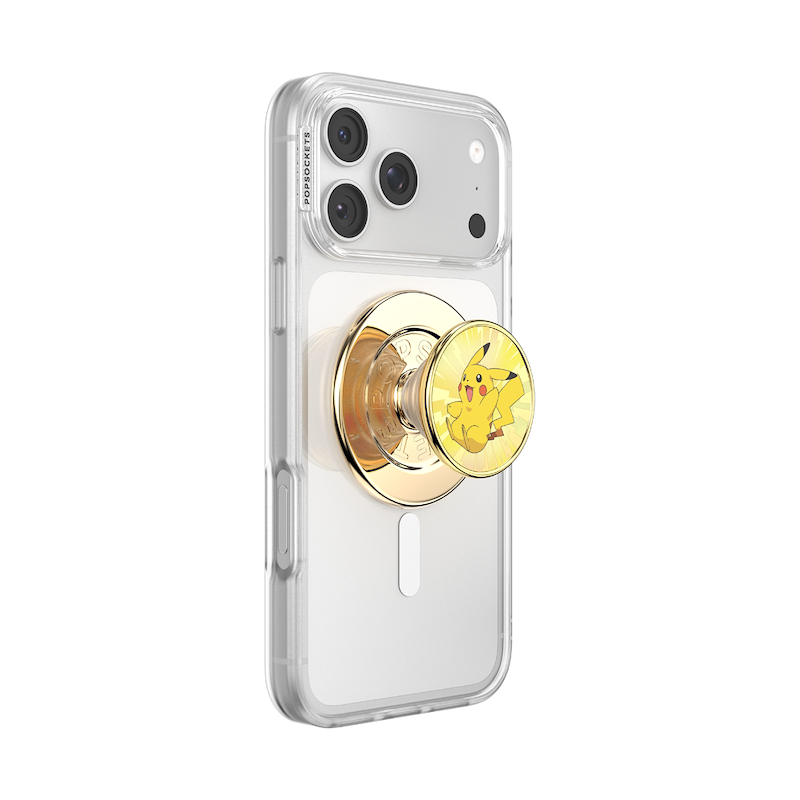 Enamel Luxe Pikachu Spark &mdash; MagSafe PopGrip image number 9