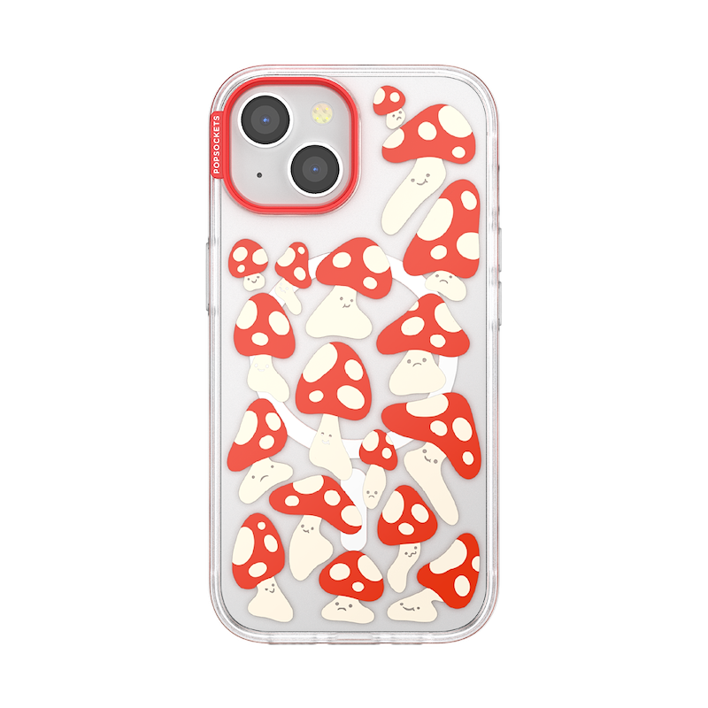 Red Shrooms&nbsp; &mdash; iPhone 15 MagSafe Case image number 0
