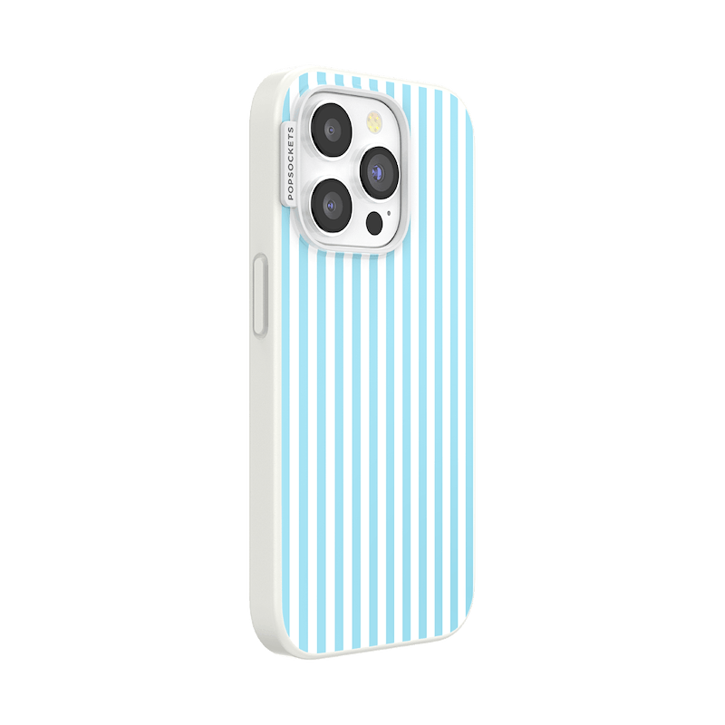 Soft Blue Stripe &mdash; iPhone 15 Pro MagSafe Case image number 1