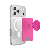 Fuchsia Radial &mdash; MagSafe Kick-Out PopWallet+ & Stand image number 8