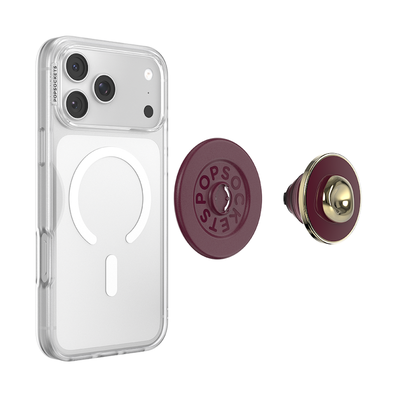 Enamel Pebble Spinner Berry &mdash; MagSafe PopGrip image number 6