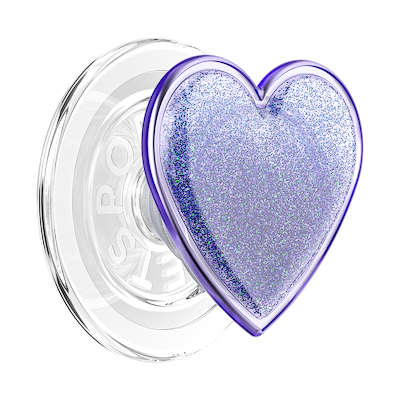 Tidepool Squishy Heart Lavender — MagSafe PopGrip