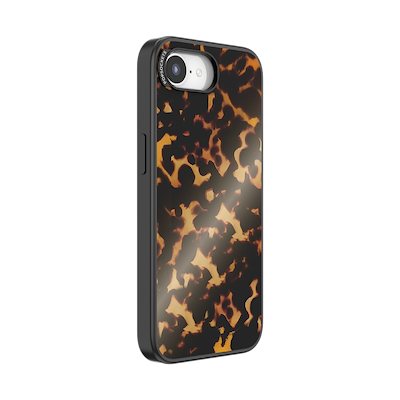 Secondary image for hover Mirror Tortoiseshell&nbsp; &mdash; iPhone 16E MagSafe Case