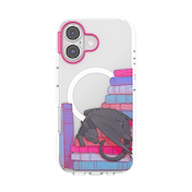 Curled Up With A Good Book &mdash; iPhone 16 MagSafe Case image number 1