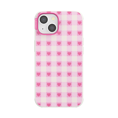 Blush Gingham &mdash; iPhone 13 MagSafe Case