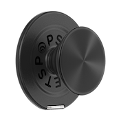 Aluminum Radial Black &mdash; MagSafe Kick-Out Grip & Stand image number 1