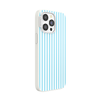 Secondary image for hover Soft Blue Stripe &mdash; iPhone 15 Pro Max MagSafe Case