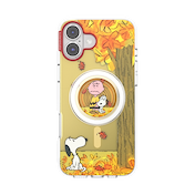 Snoopy in Fall &mdash; iPhone 16 Plus MagSafe Case image number 1