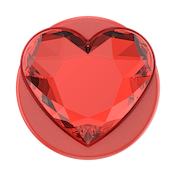 Crystal Heart Rosso &mdash;  MagSafe PopGrip image number 2