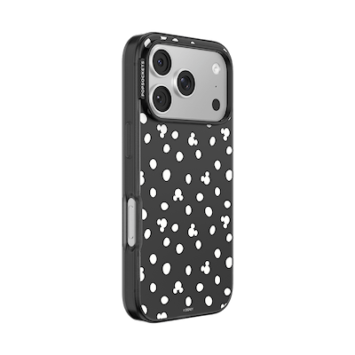 Secondary image for hover Translucent Black Mickey Polka Dot &mdash; iPhone 17 Pro MagSafe Case