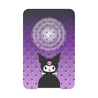 Secondary image for hover Peek-a-Boo Kuromi &mdash; MagSafe PopWallet+