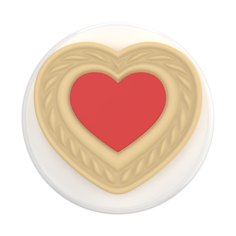 Cookie Heart Scented &mdash;  MagSafe PopGrip image number 1