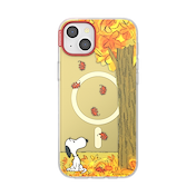 Snoopy in Fall &mdash; iPhone 15 Plus MagSafe Case image number 4