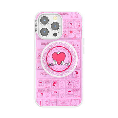 Peanuts Valentines Comic Strip &mdash; iPhone 13 Pro MagSafe Case