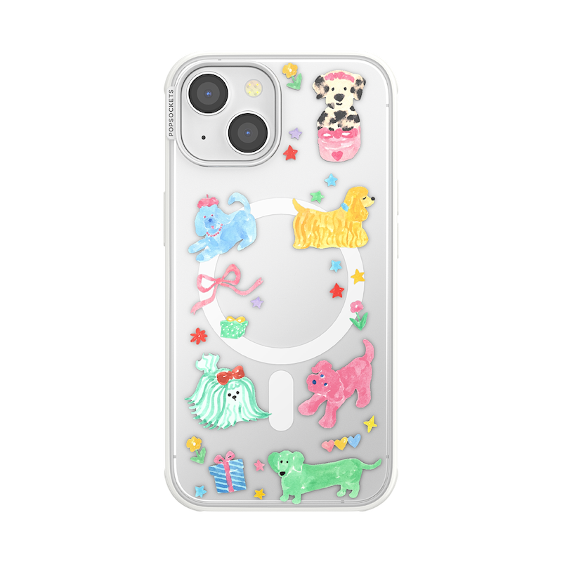 Puppy Cluster &mdash; iPhone 13  MagSafe Case image number 0
