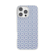 Navy Mosaic &mdash; iPhone 16 Pro Max MagSafe Case image number 1