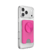 Fuchsia Radial &mdash; MagSafe Kick-Out PopWallet+ & Stand image number 2