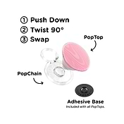 Aluminum Moire Putty &mdash; PopTop image number 3