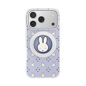 Miffy in Bloom Lavender &mdash; iPhone 17 Pro MagSafe Case image number 1