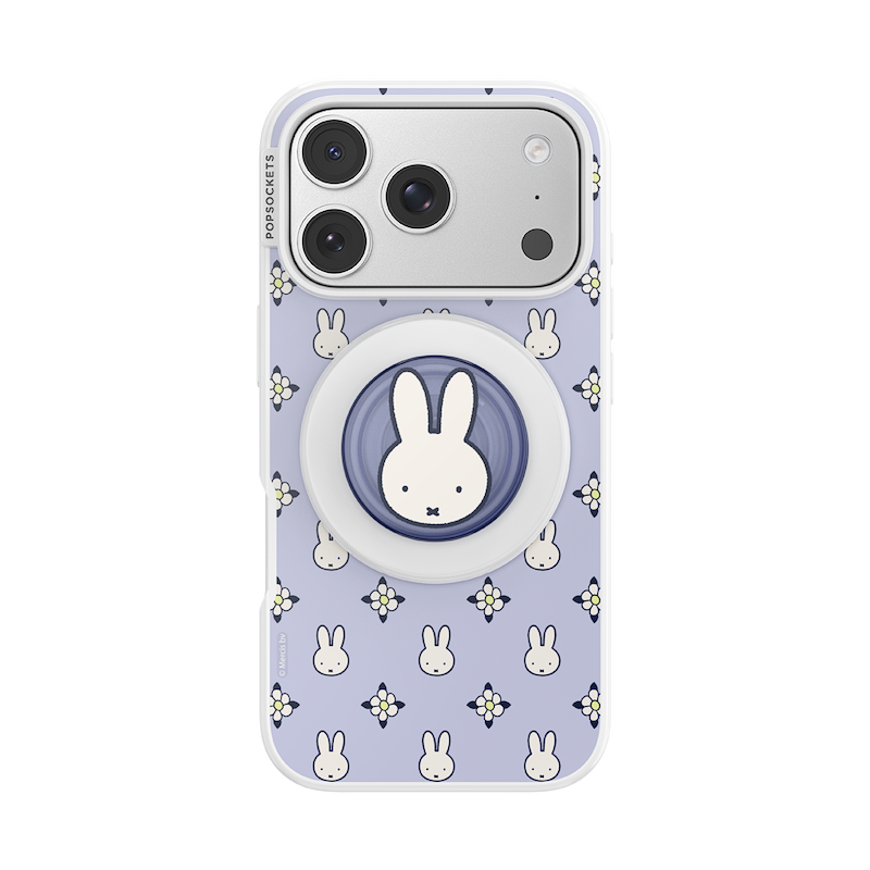 Miffy in Bloom Lavender &mdash; iPhone 17 Pro MagSafe Case image number 0
