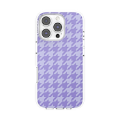 Lilac Houndstooth &mdash; iPhone 16 Pro MagSafe Case image number 1