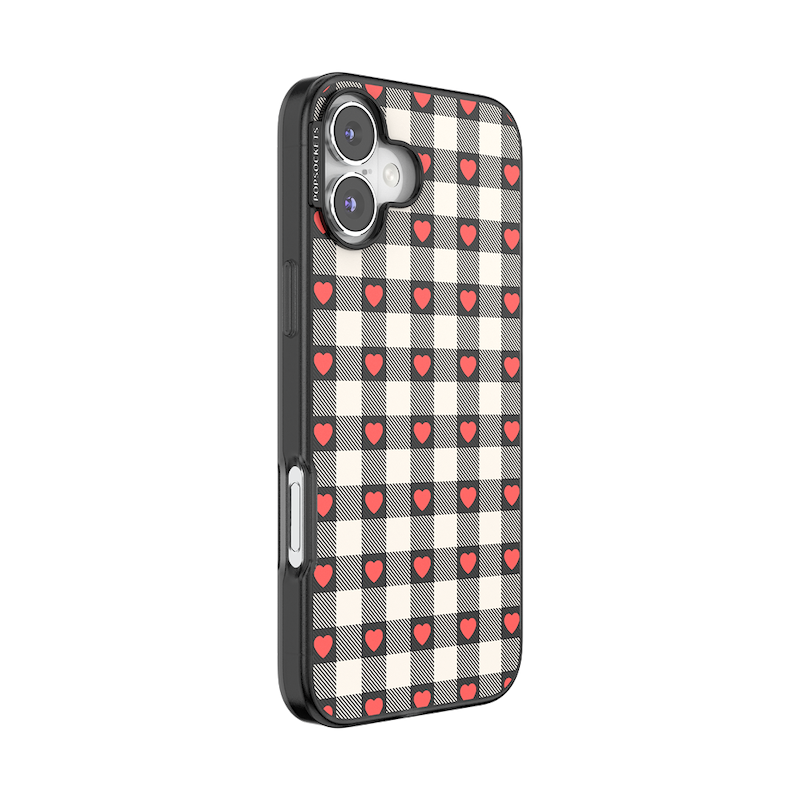 Heartbreaker Gingham &mdash; iPhone 16 Plus MagSafe Case image number 1