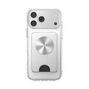 Silver Radial &mdash; MagSafe Kick-Out PopWallet+ & Stand image number 8