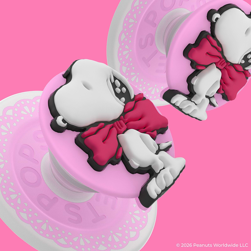 PopOut Snoopy Tied in a Bow &mdash; MagSafe PopGrip image number 2