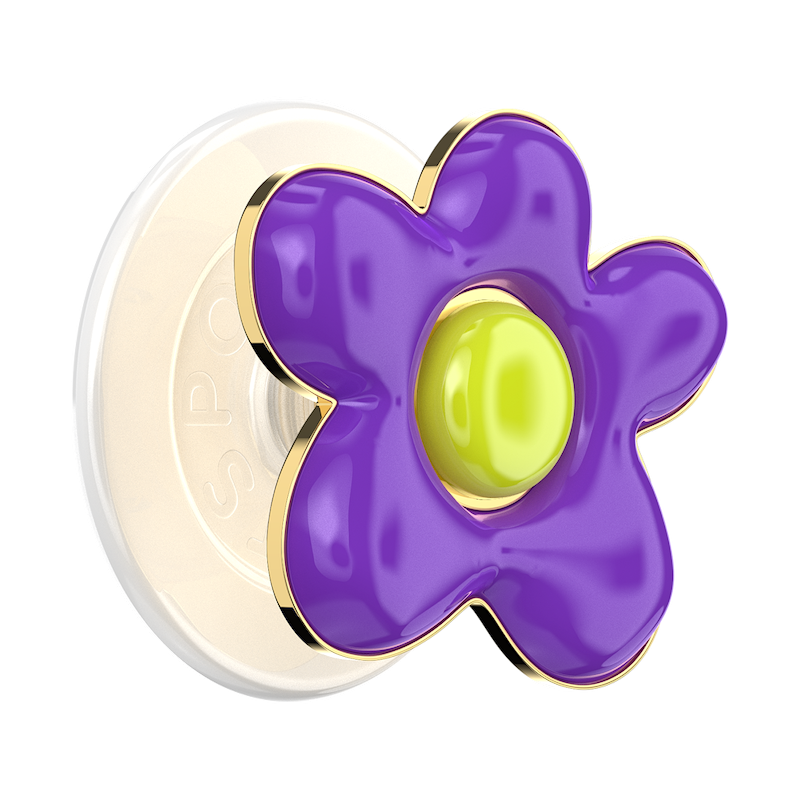 Enamel Wonky Daisy &mdash; MagSafe PopGrip image number 0
