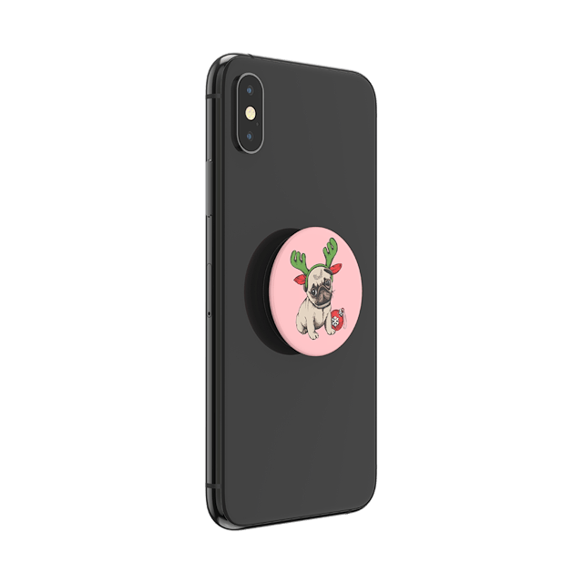 Holiday Pug — Adhesive PopGrip image number 3