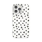 White Mickey Polka Dot &mdash; iPhone 15 Pro Max MagSafe Case image number 1