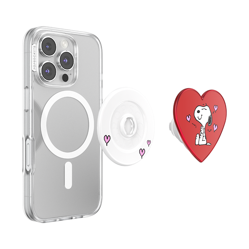 Snoopy's Big Heart &mdash; MagSafe PopGrip image number 4