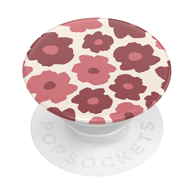 Mauve Floral — Adhesive PopGrip