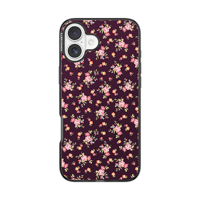 Ditsy Floral Noir &mdash; iPhone 16 Plus MagSafe Case
